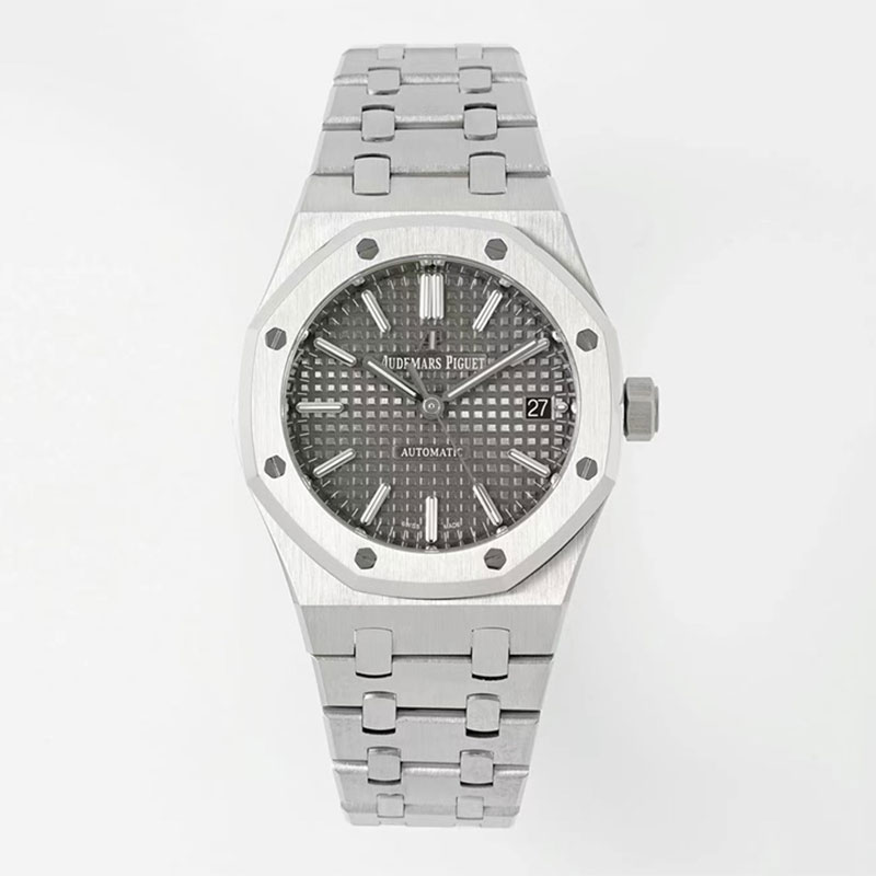 【IP工場 】オーデマ・ピゲコピー ロイヤルオーク 37mm 15450ST.OO.1256ST.02 グレー 国内即発